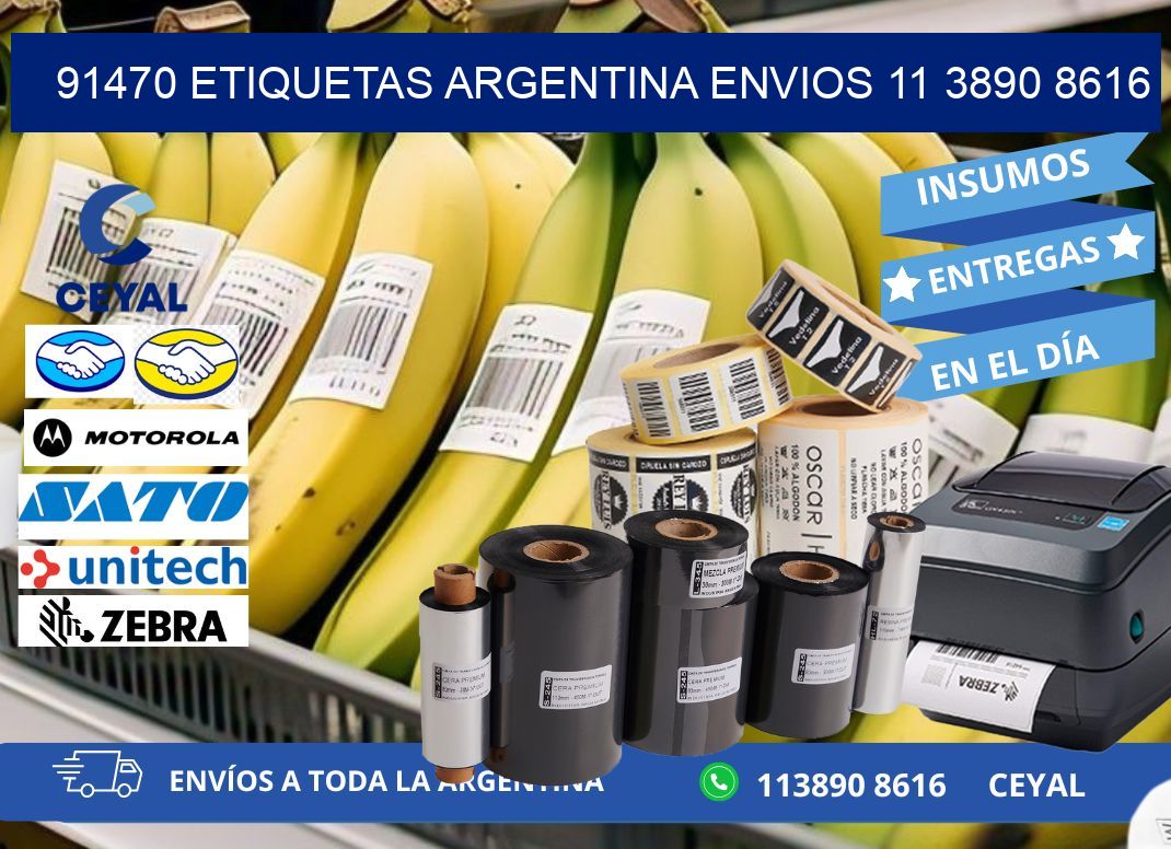 91470 ETIQUETAS ARGENTINA ENVIOS 11 3890 8616