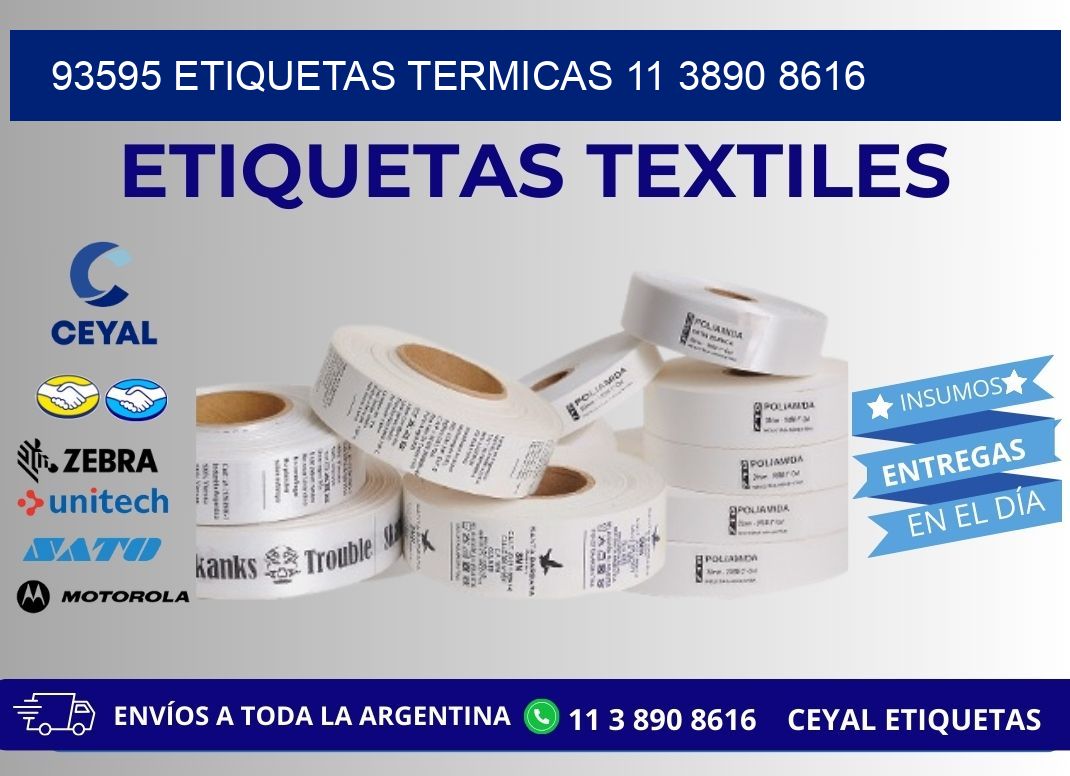 93595 ETIQUETAS TERMICAS 11 3890 8616