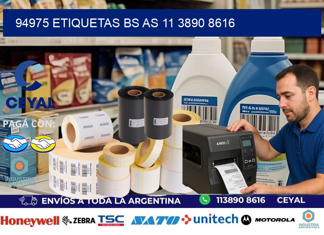 94975 ETIQUETAS BS AS 11 3890 8616