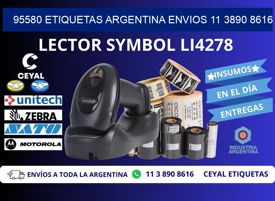 95580 ETIQUETAS ARGENTINA ENVIOS 11 3890 8616