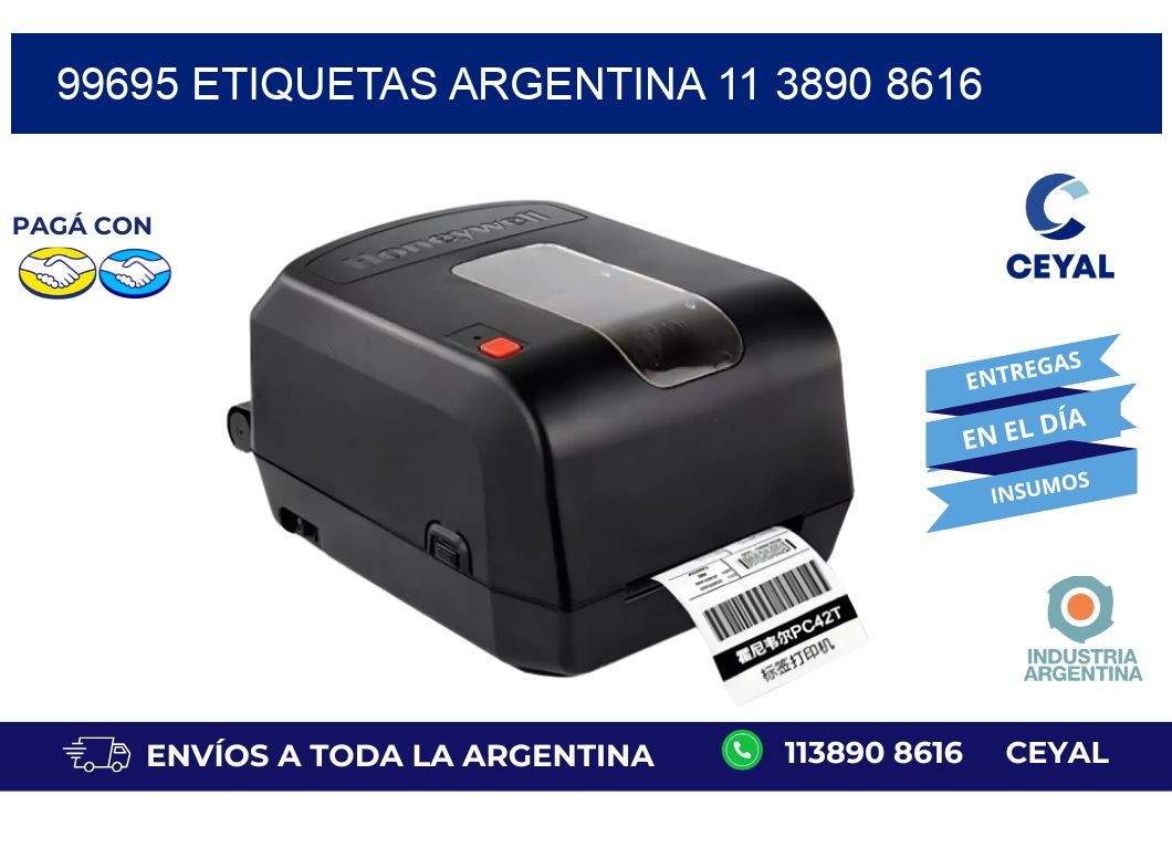 99695 ETIQUETAS ARGENTINA 11 3890 8616