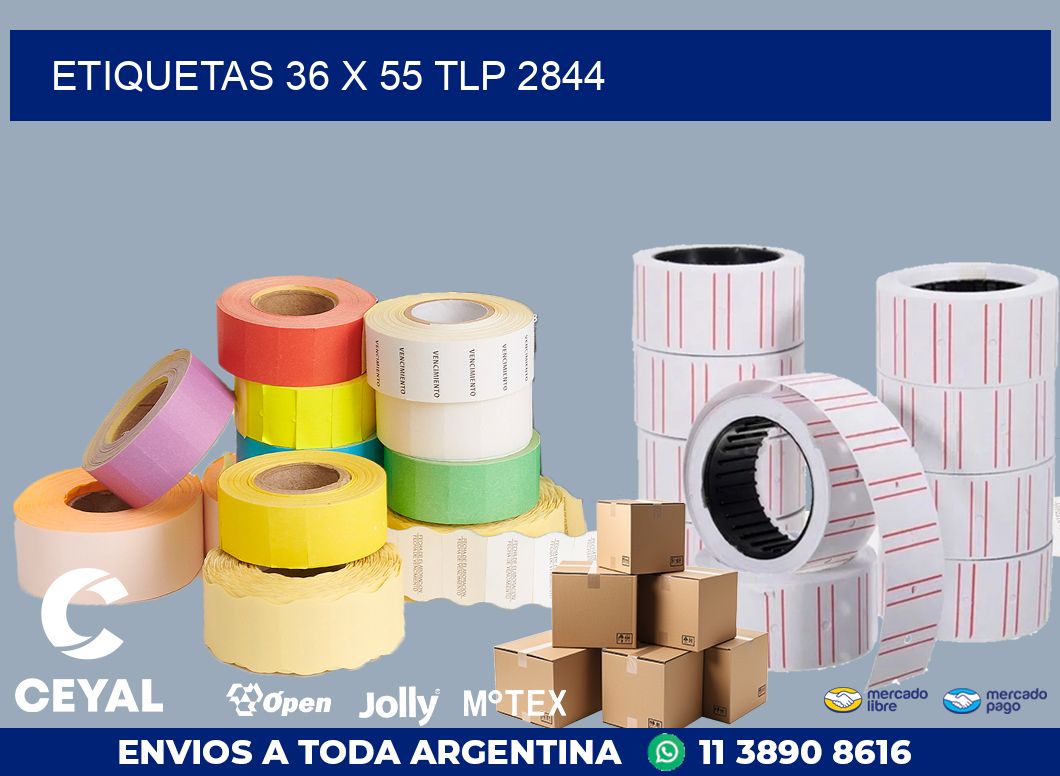 ETIQUETAS 36 x 55 TLP 2844