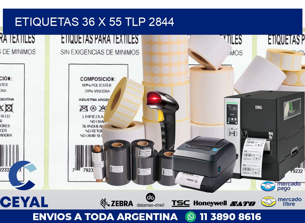 ETIQUETAS 36 x 55 TLP 2844