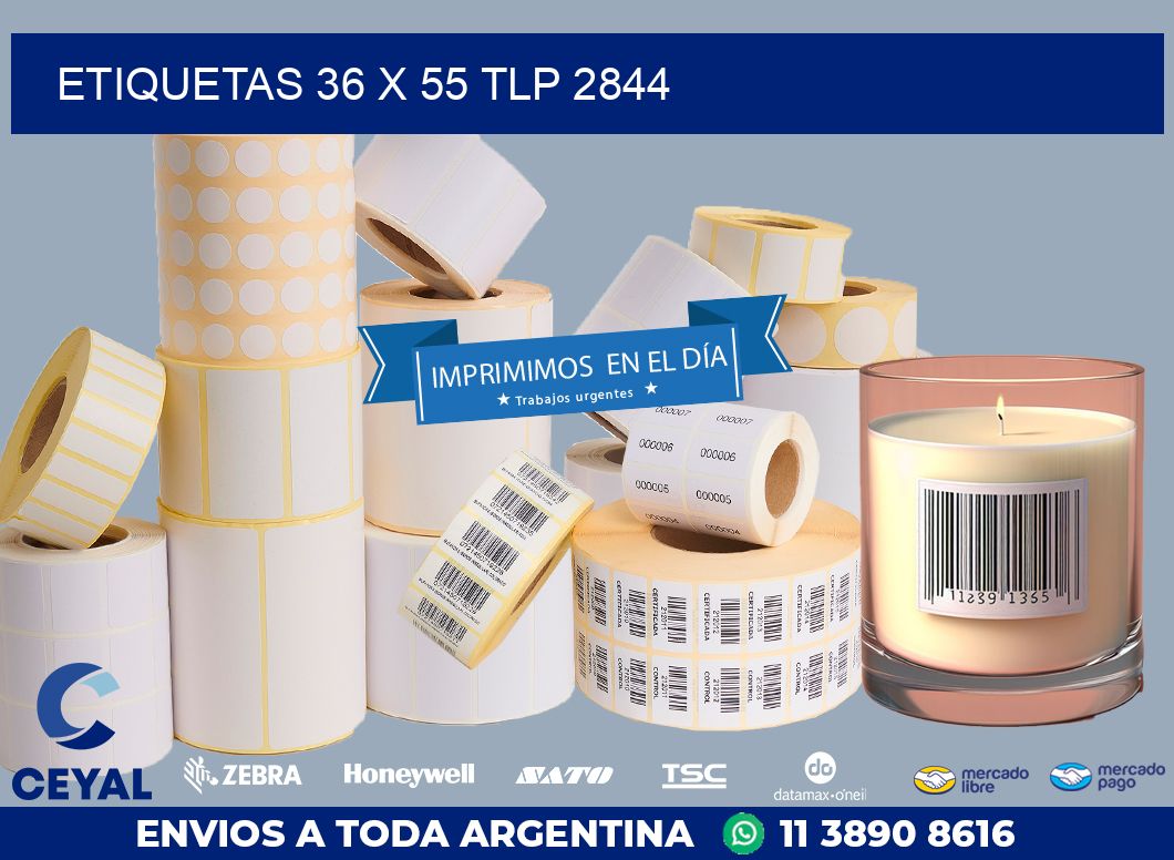 ETIQUETAS 36 x 55 TLP 2844