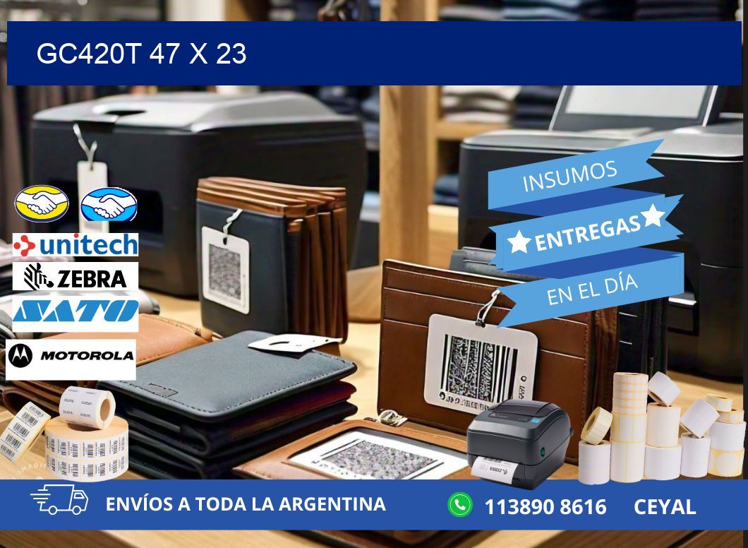GC420T 47 x 23