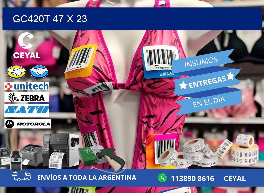 GC420T 47 x 23