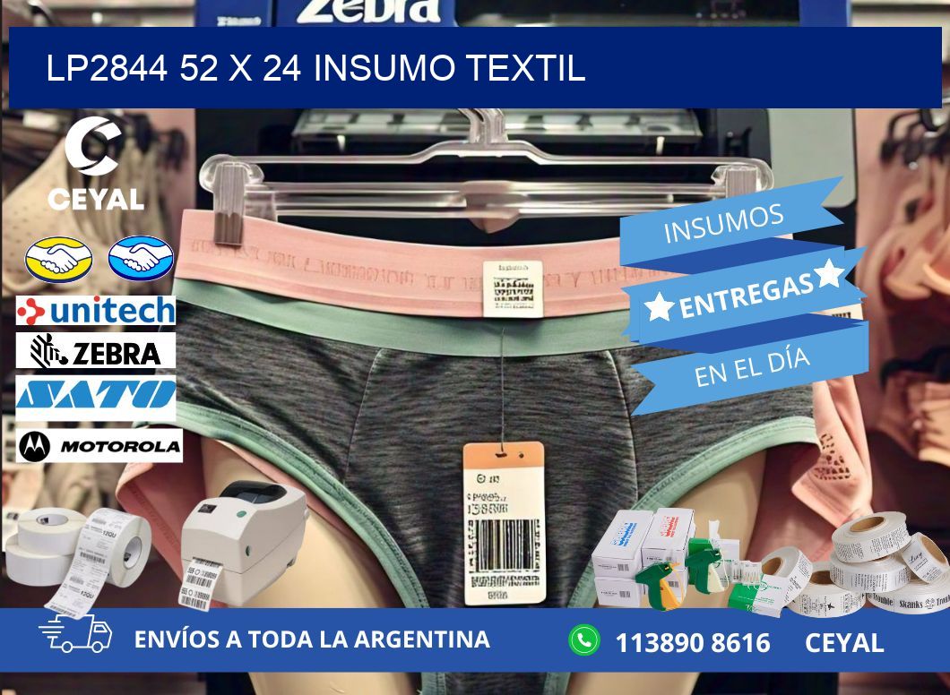 LP2844 52 x 24 INSUMO TEXTIL