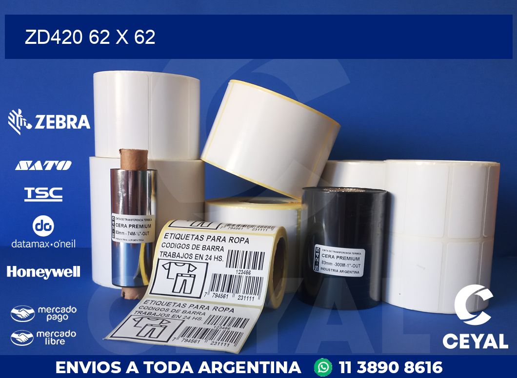 ZD420 62 x 62