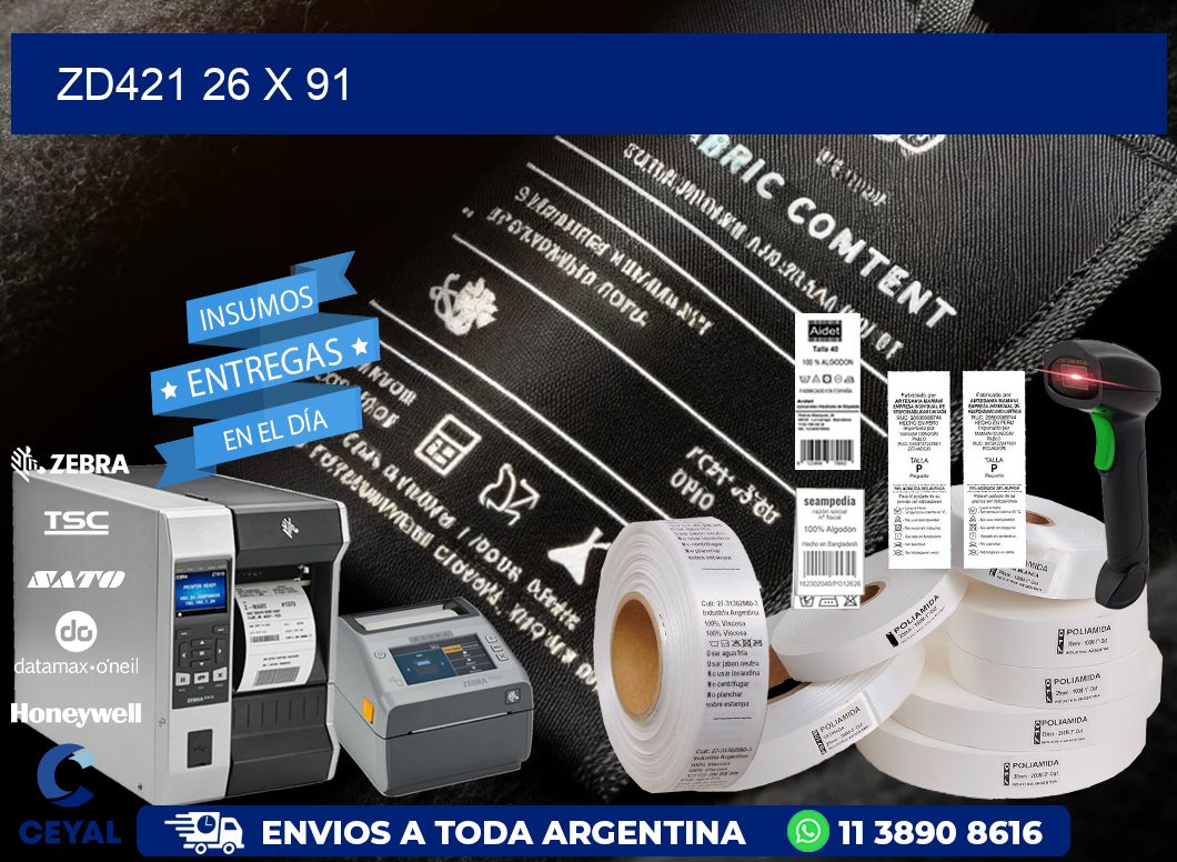 ZD421 26 x 91