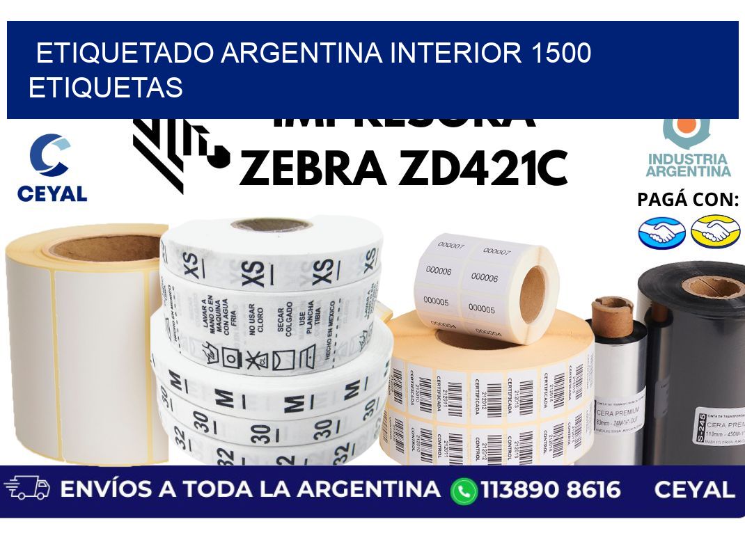 etiquetado argentina interior 1500 etiquetas