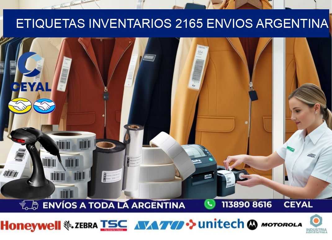 etiquetas inventarios 2165 ENVIOS ARGENTINA