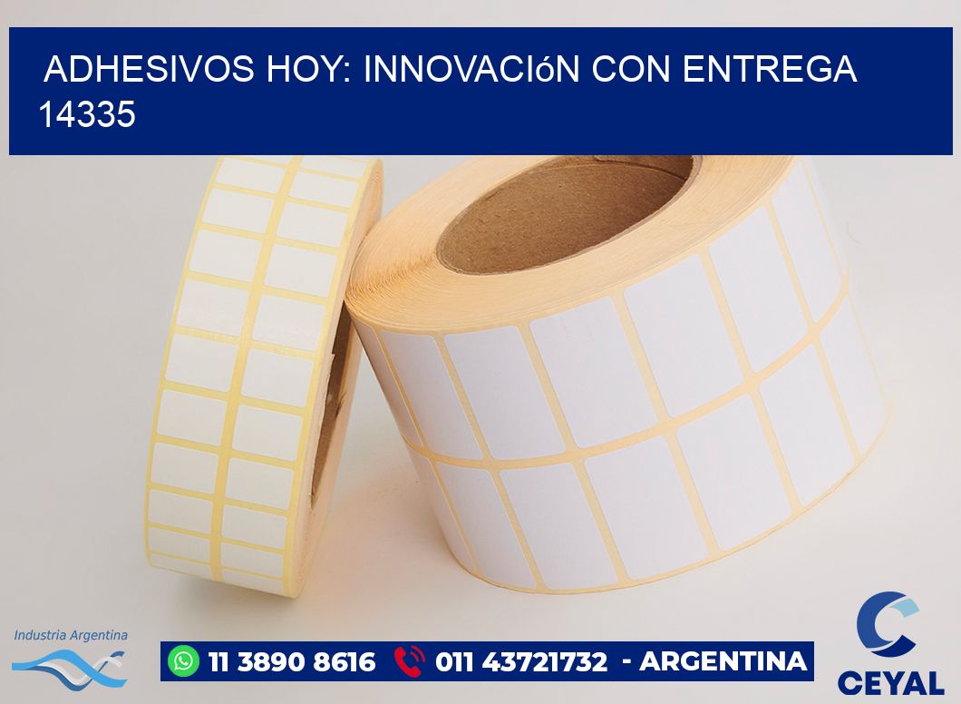 Adhesivos Hoy: Innovación con Entrega 14335