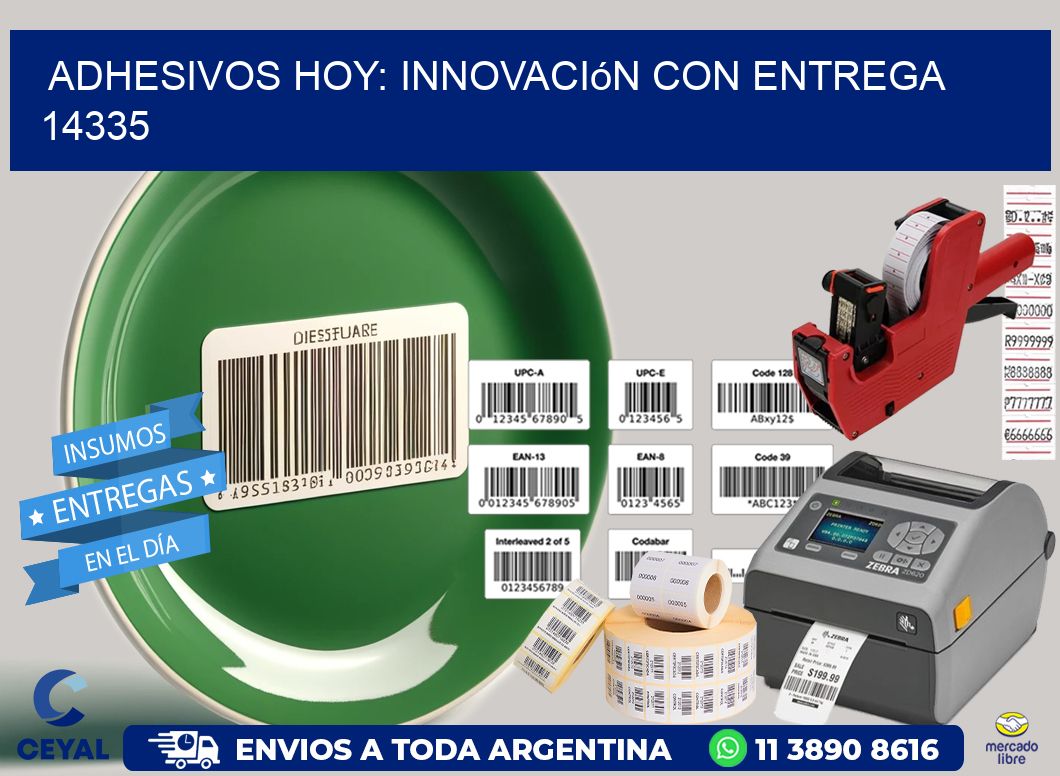 Adhesivos Hoy: Innovación con Entrega 14335