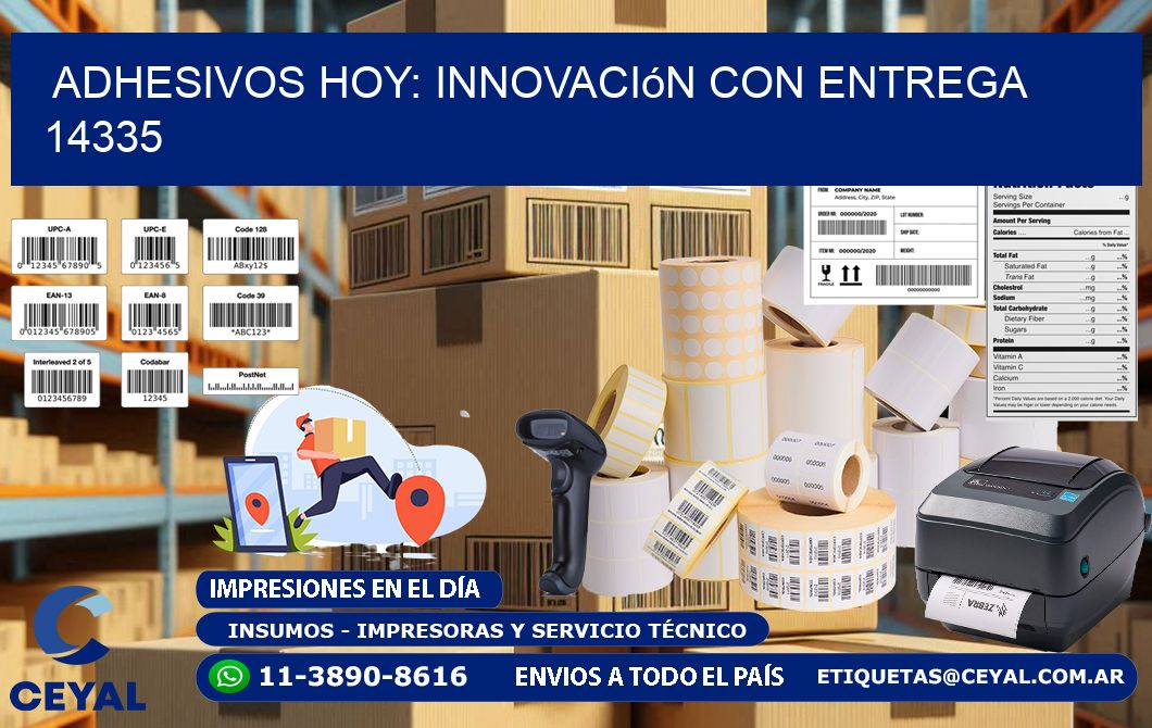 Adhesivos Hoy: Innovación con Entrega 14335
