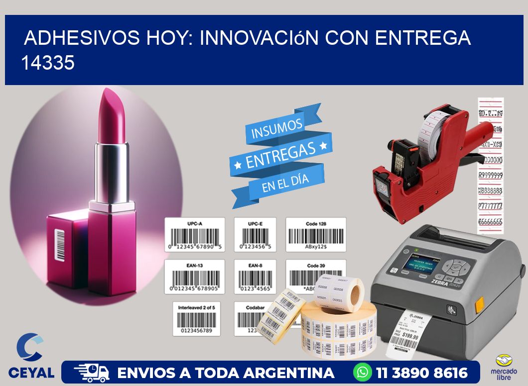 Adhesivos Hoy: Innovación con Entrega 14335
