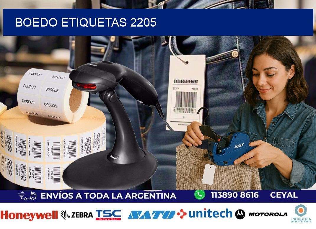 Boedo etiquetas 2205
