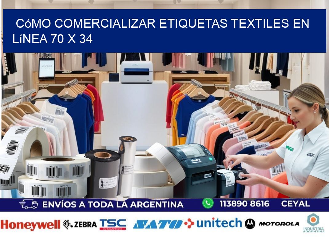 Cómo Comercializar Etiquetas Textiles en Línea 70 x 34