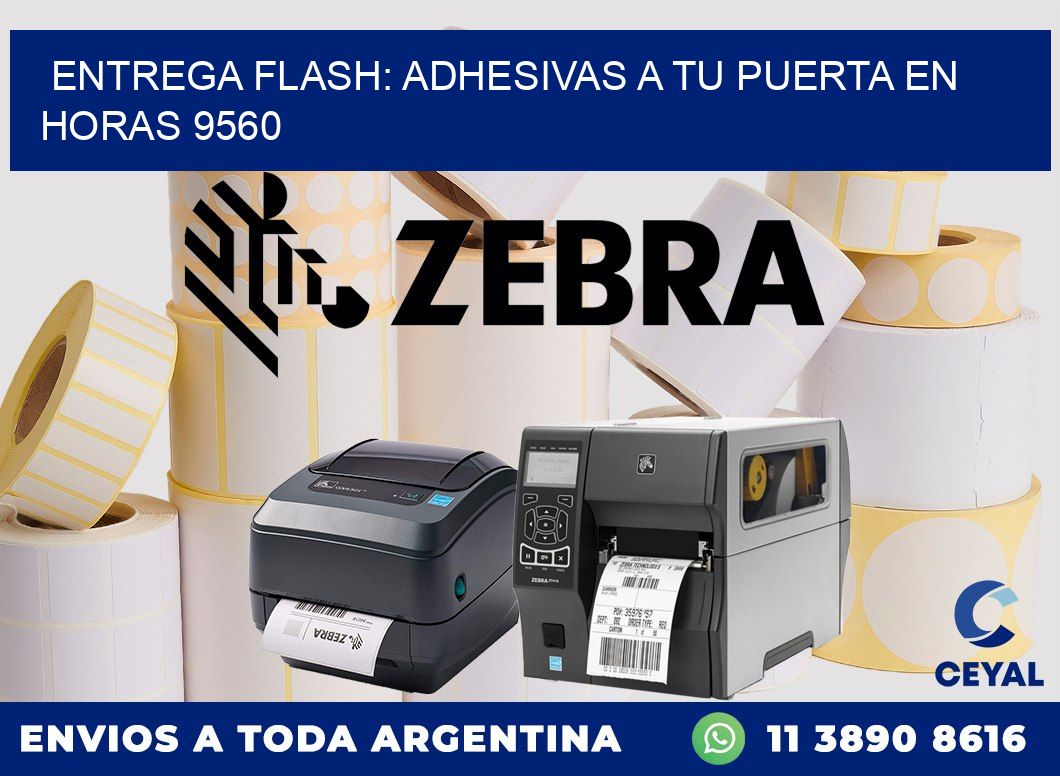 Entrega Flash: Adhesivas A Tu Puerta en Horas 9560