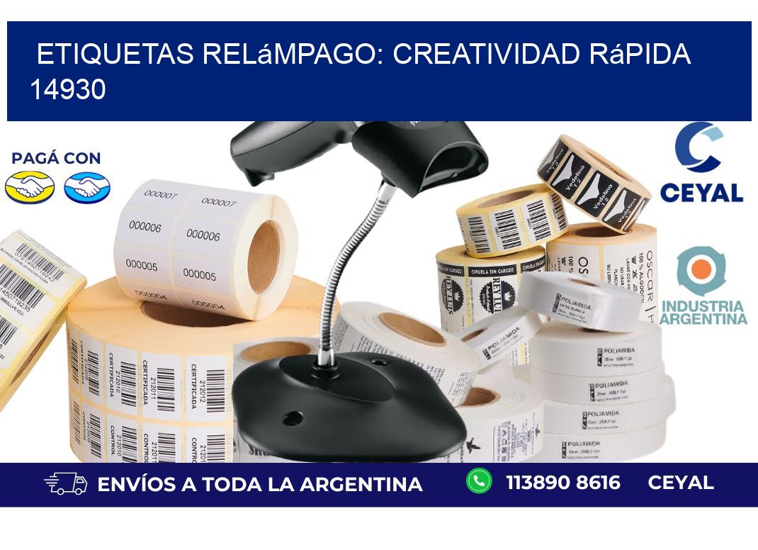 Etiquetas Relámpago: Creatividad Rápida 14930