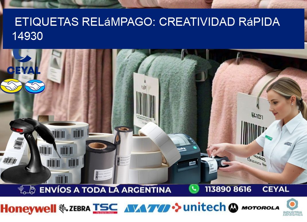 Etiquetas Relámpago: Creatividad Rápida 14930