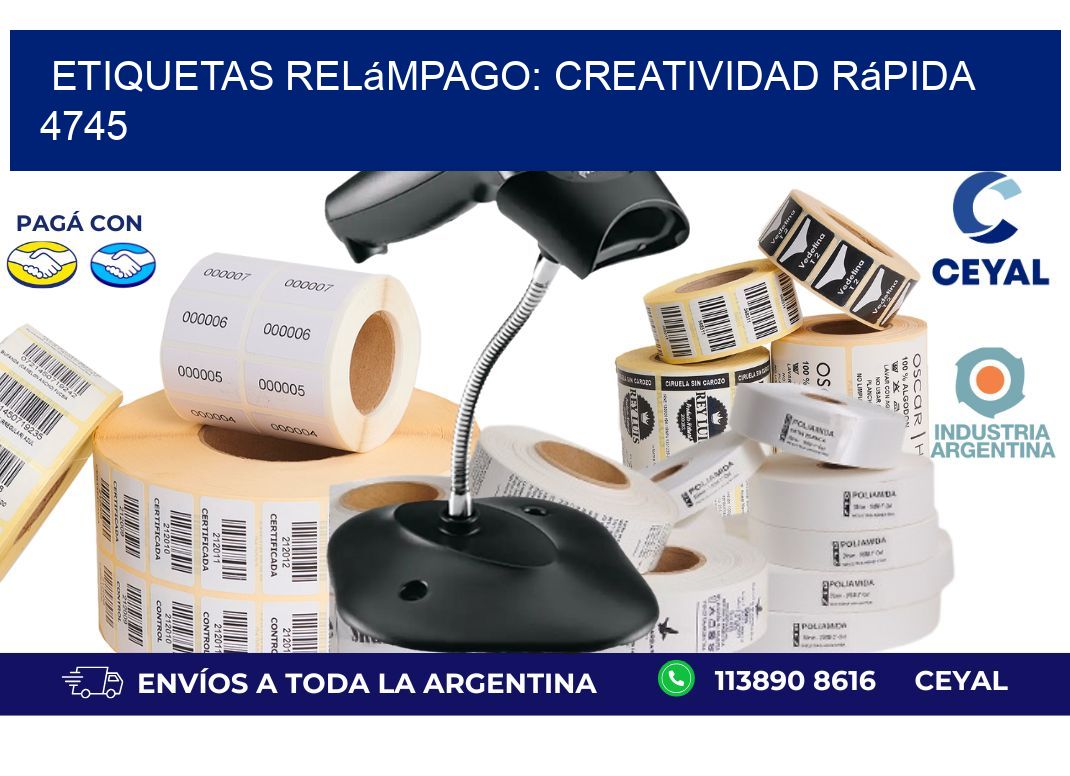 Etiquetas Relámpago: Creatividad Rápida 4745