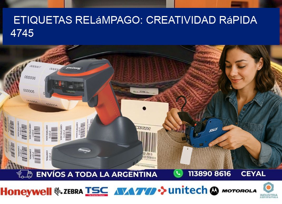 Etiquetas Relámpago: Creatividad Rápida 4745