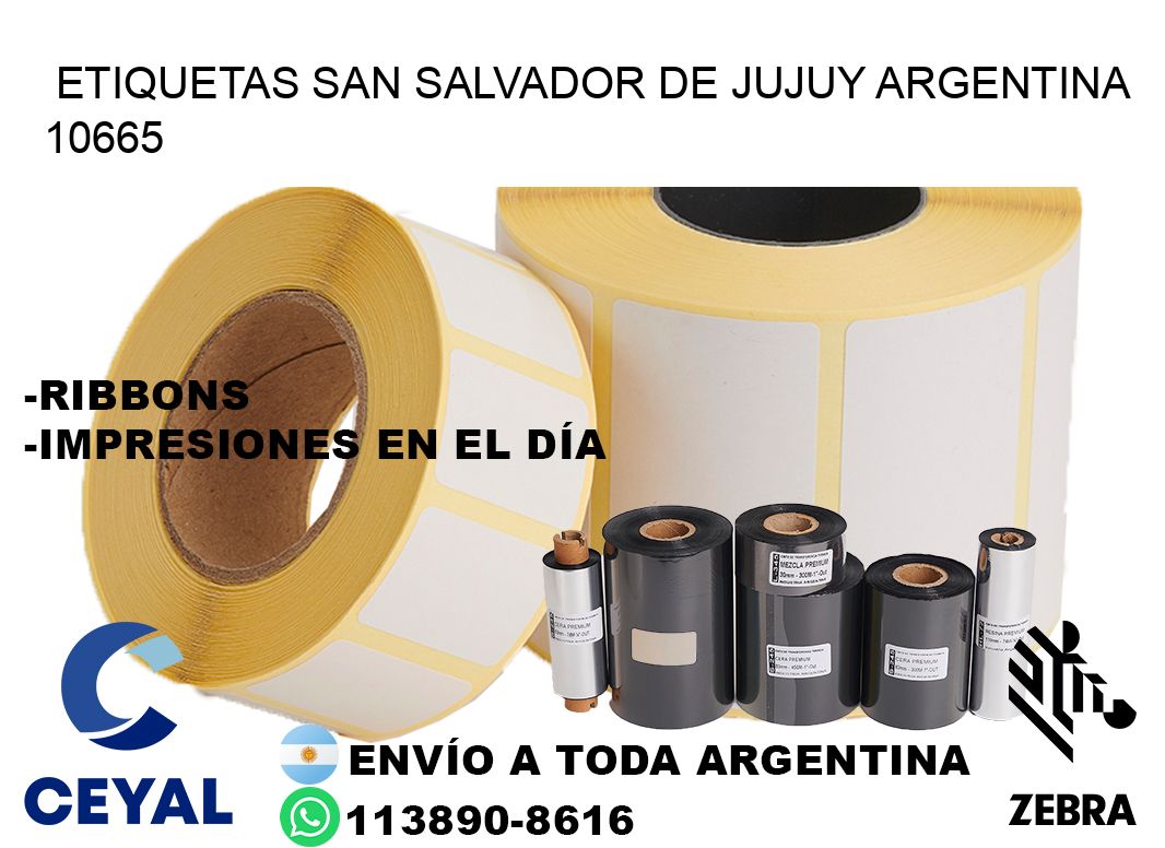 Etiquetas San Salvador de Jujuy Argentina 10665