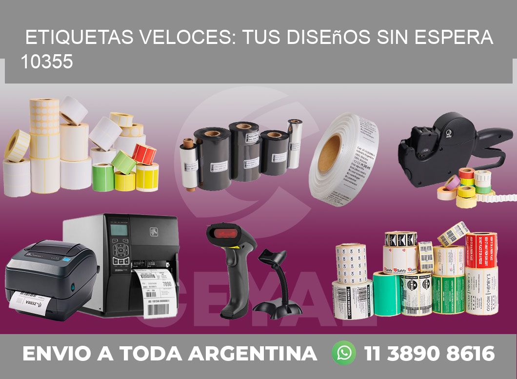 Etiquetas Veloces: Tus Diseños sin Espera 10355
