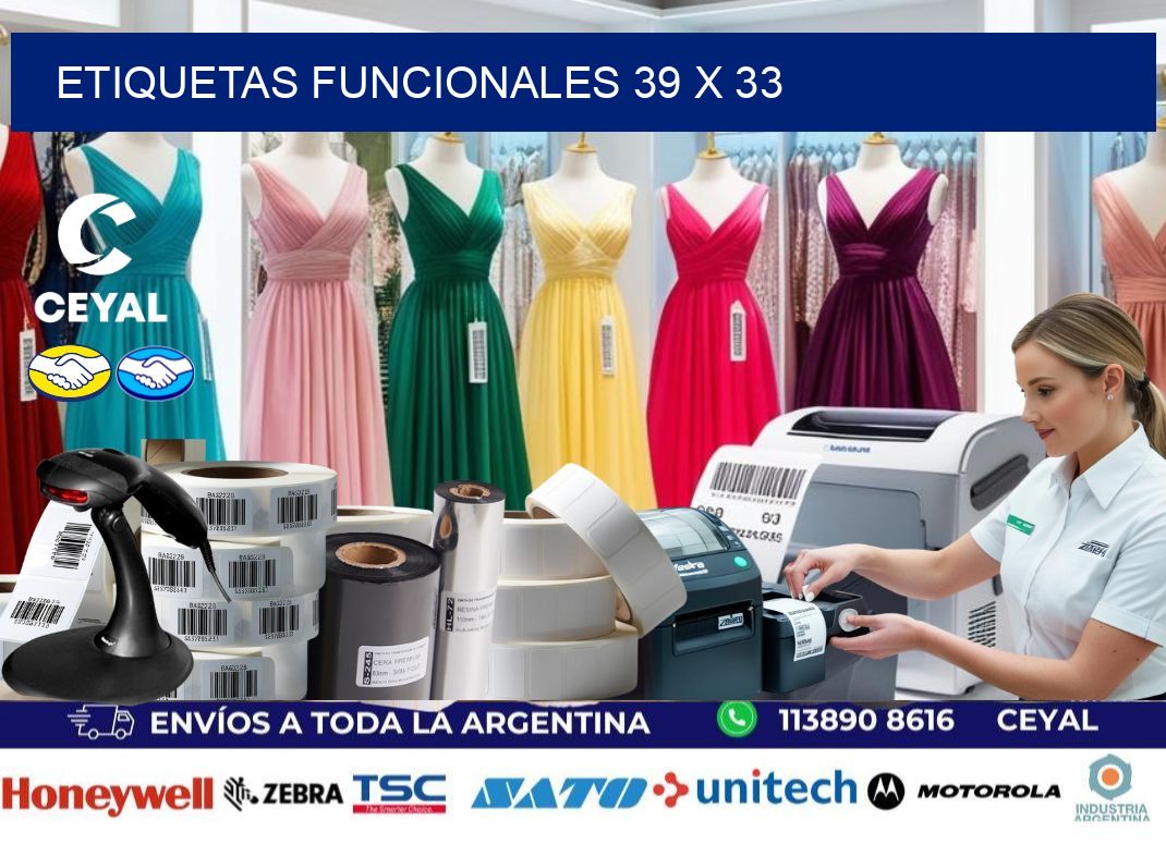 Etiquetas funcionales 39 x 33