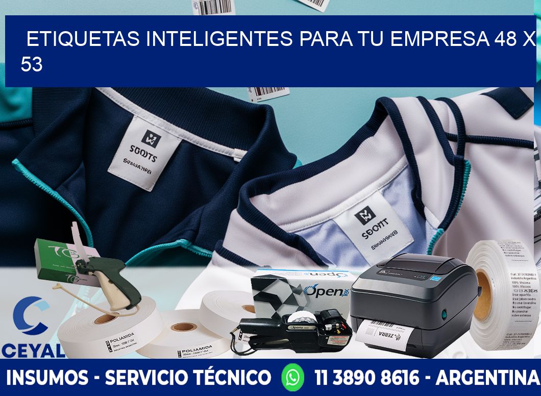 Etiquetas inteligentes para tu empresa 48 x 53