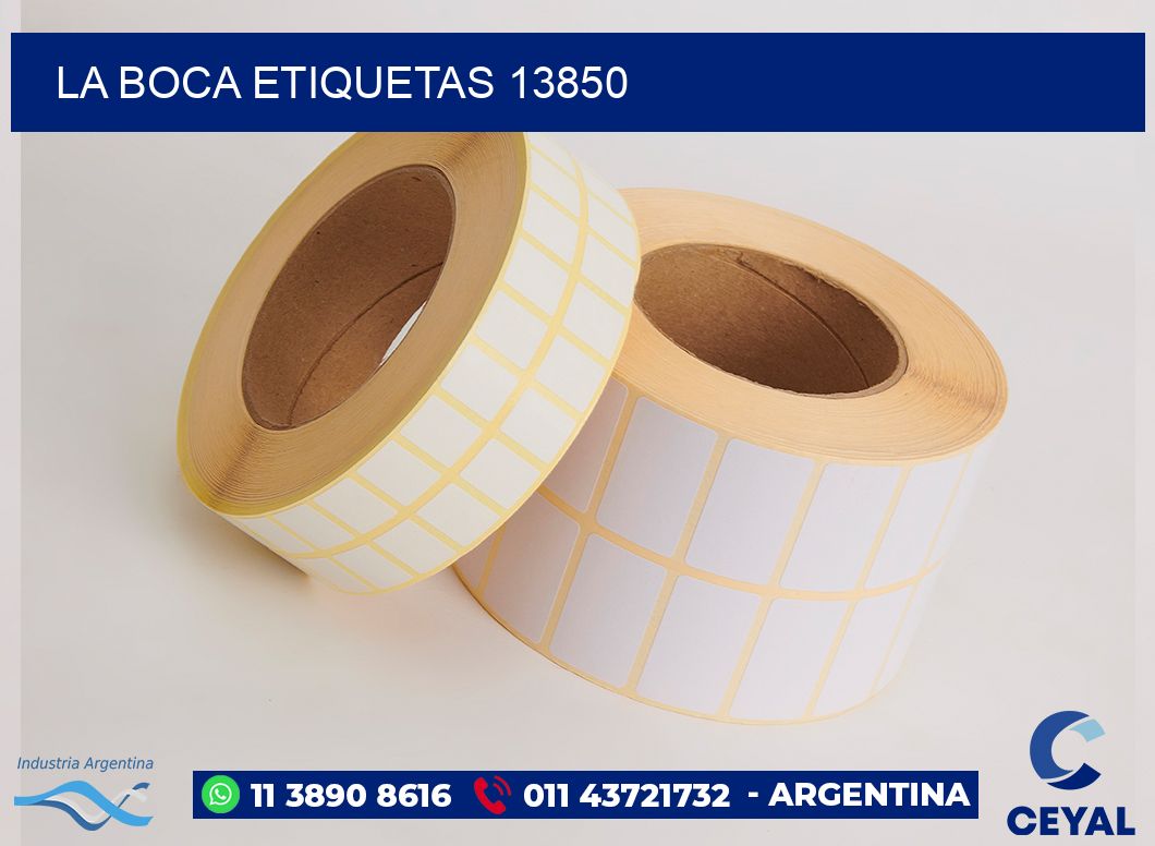 La Boca etiquetas 13850