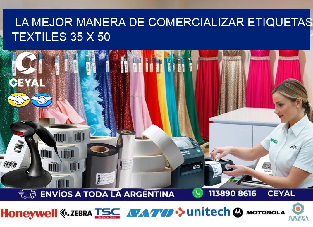 La Mejor Manera de Comercializar Etiquetas Textiles 35 x 50