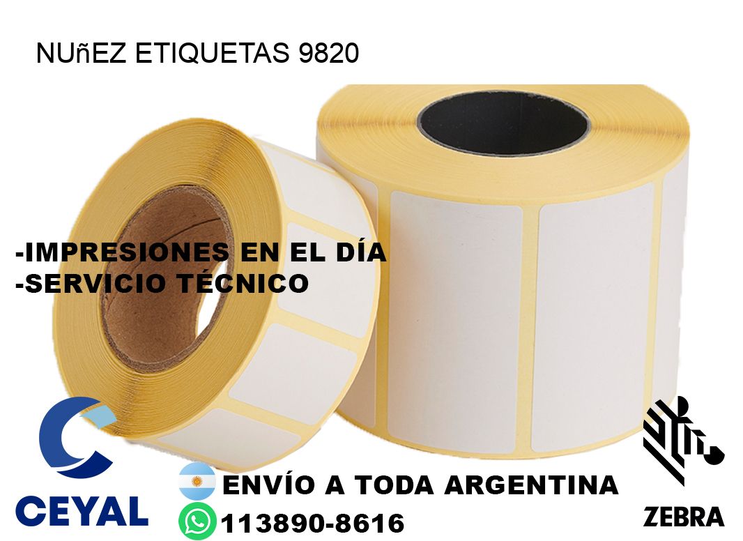 Nuñez etiquetas 9820