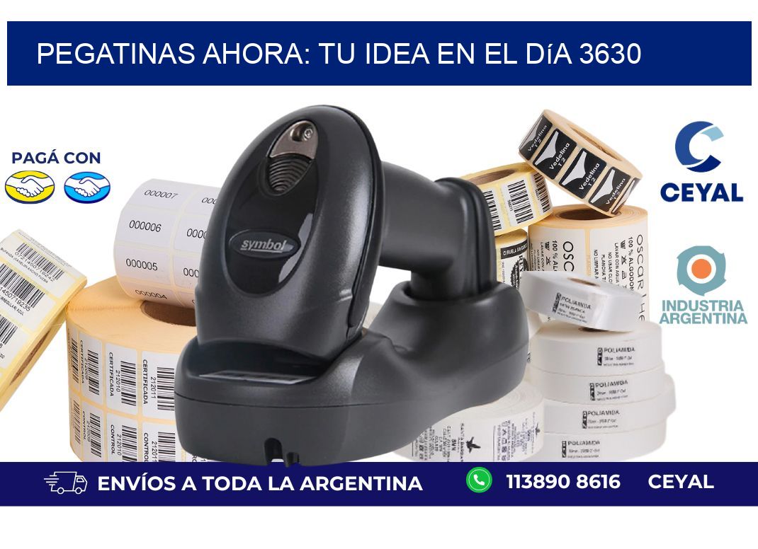 Pegatinas Ahora: Tu Idea en el Día 3630