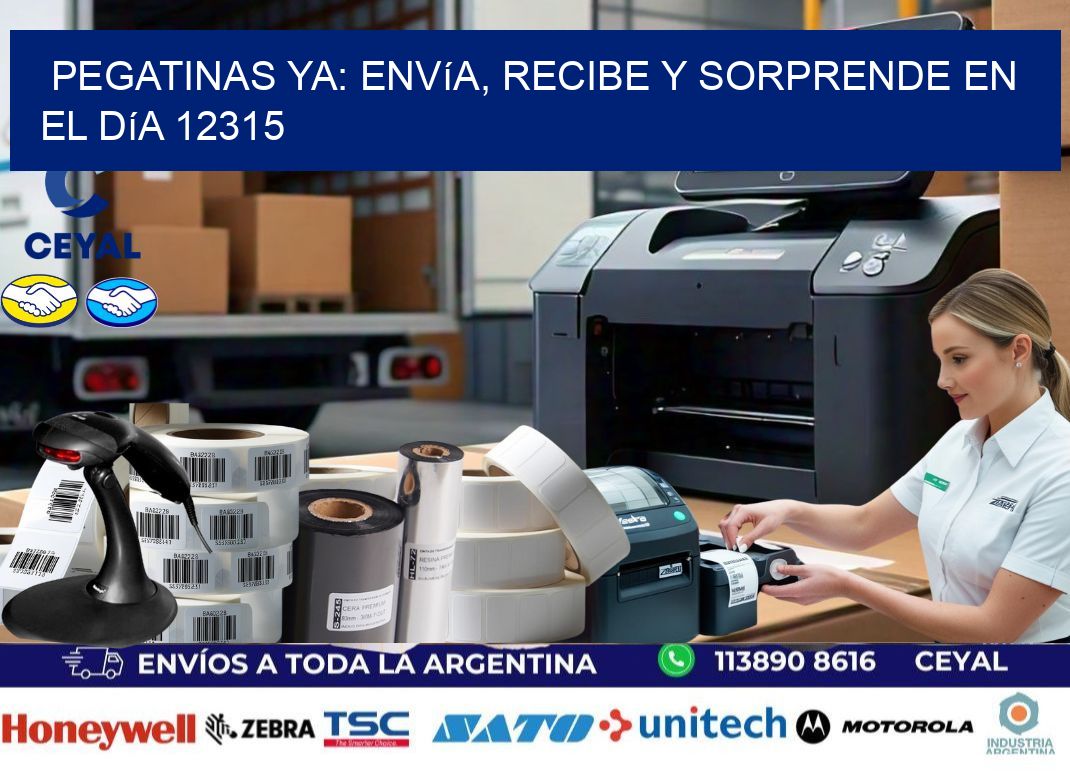 Pegatinas Ya: Envía, Recibe y Sorprende en el Día 12315