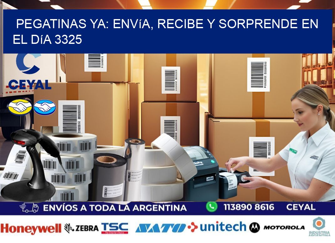 Pegatinas Ya: Envía, Recibe y Sorprende en el Día 3325