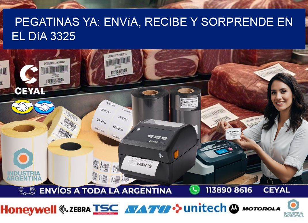 Pegatinas Ya: Envía, Recibe y Sorprende en el Día 3325