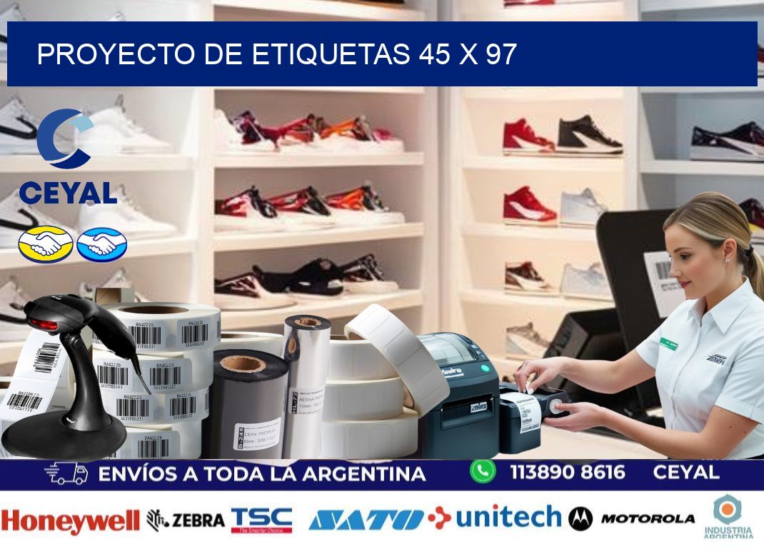 Proyecto de etiquetas 45 x 97