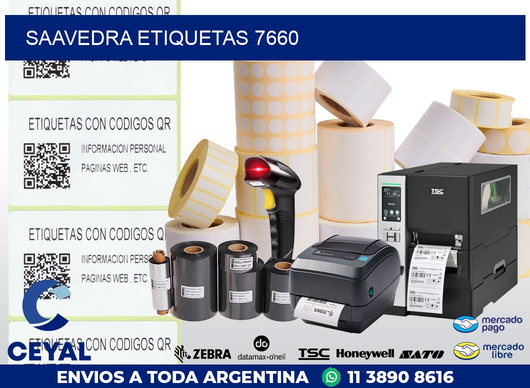 Saavedra etiquetas 7660