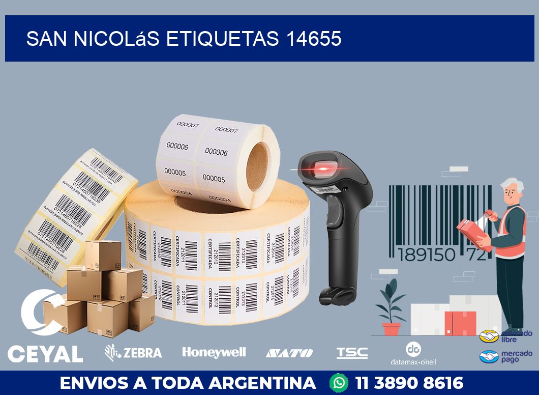 San Nicolás etiquetas 14655