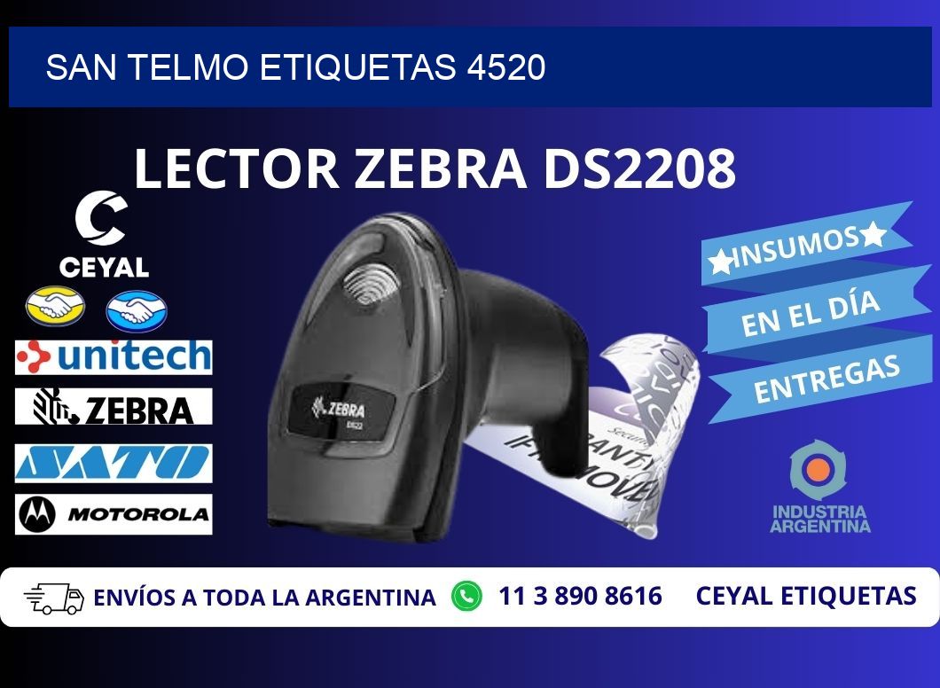 San Telmo etiquetas 4520