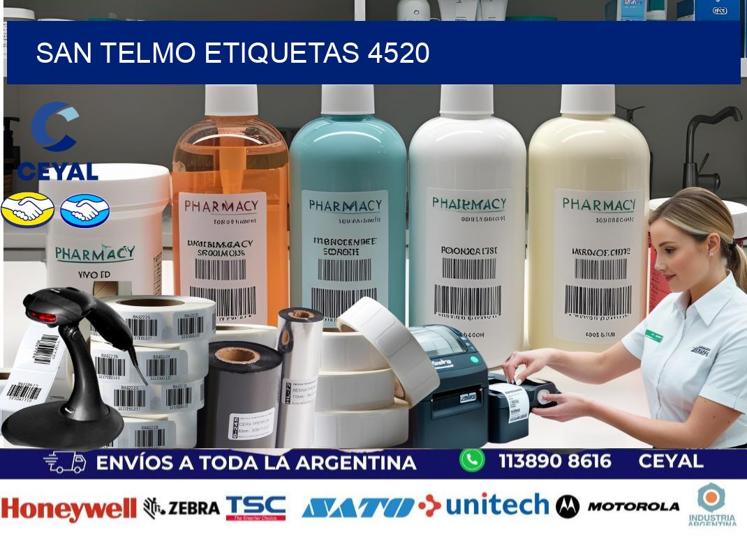 San Telmo etiquetas 4520