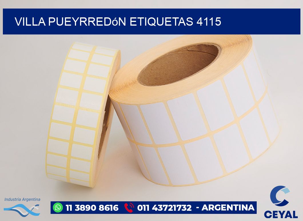 Villa Pueyrredón etiquetas 4115