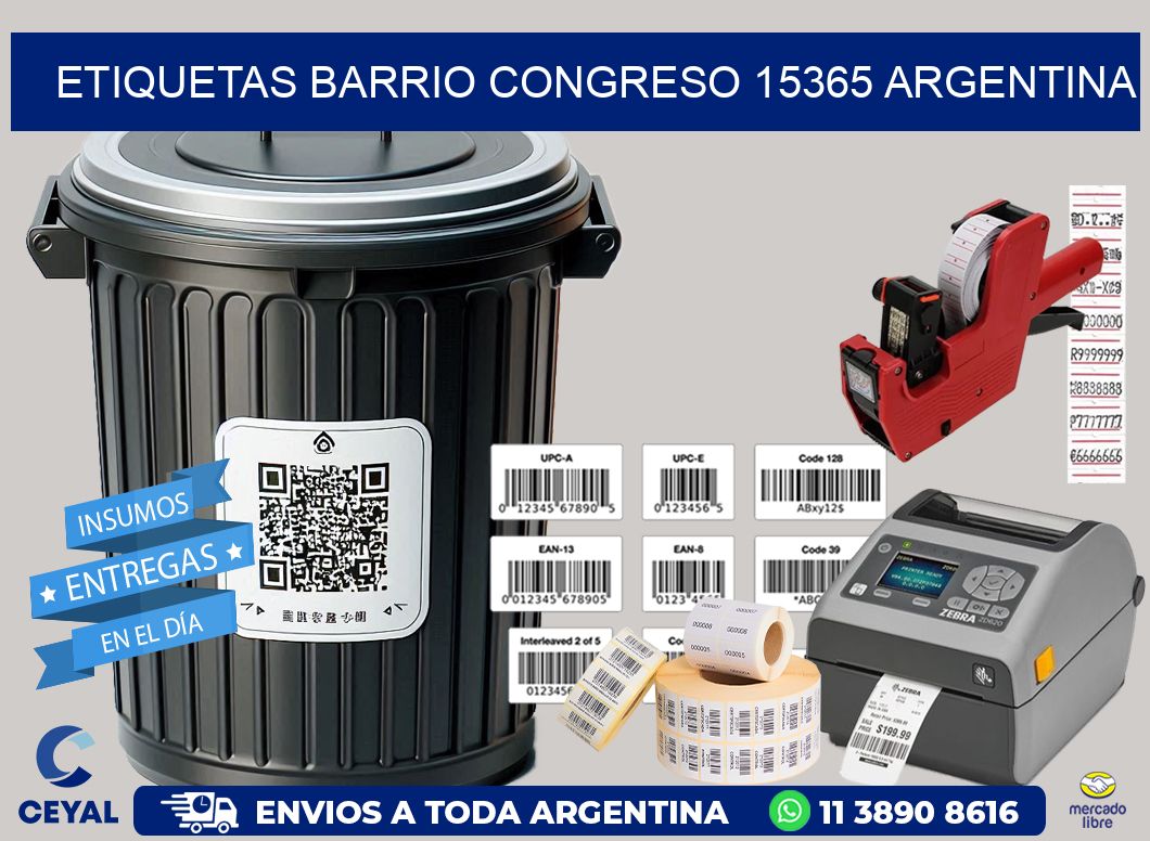 etiquetas barrio congreso 15365 argentina