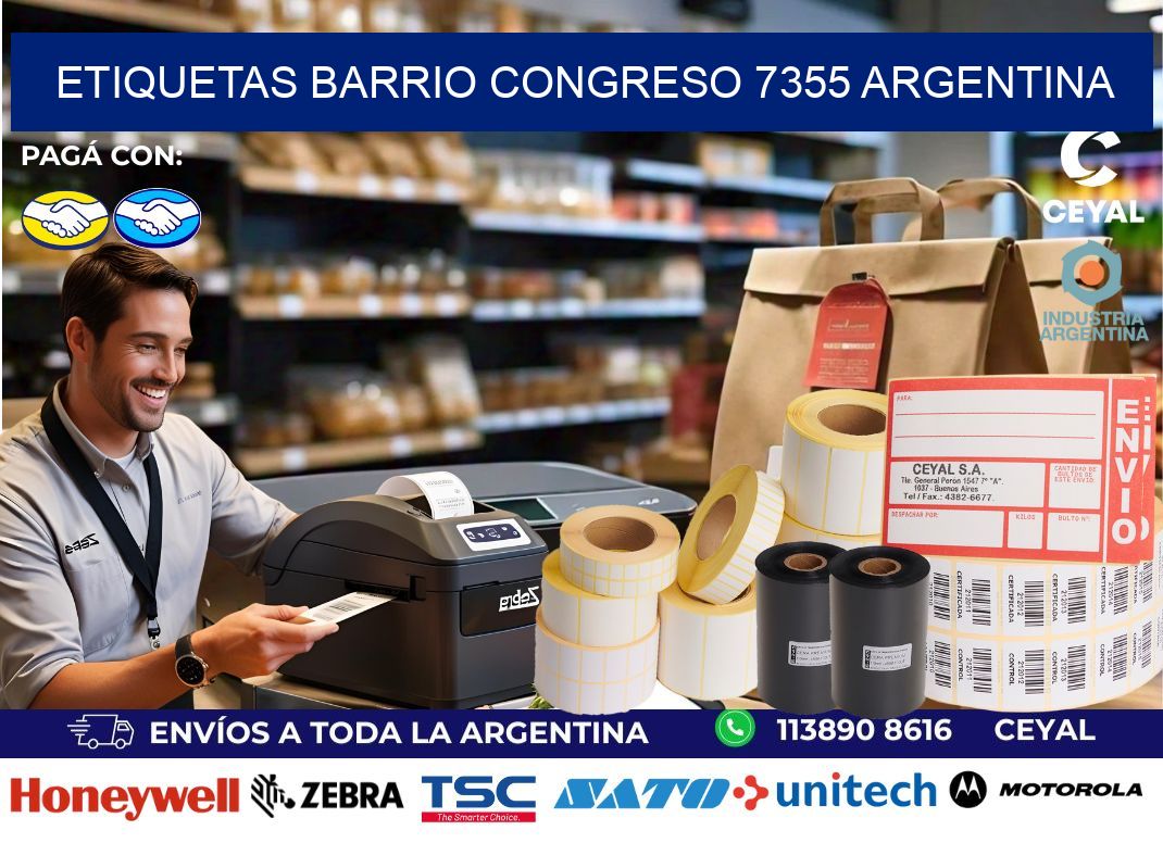 etiquetas barrio congreso 7355 argentina