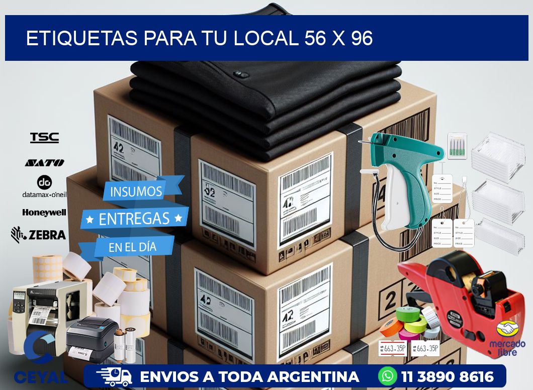 etiquetas para tu local 56 x 96