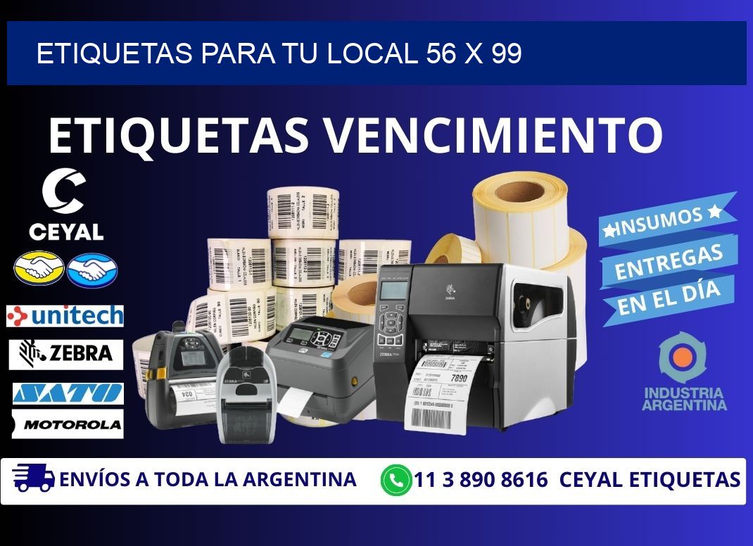 etiquetas para tu local 56 x 99