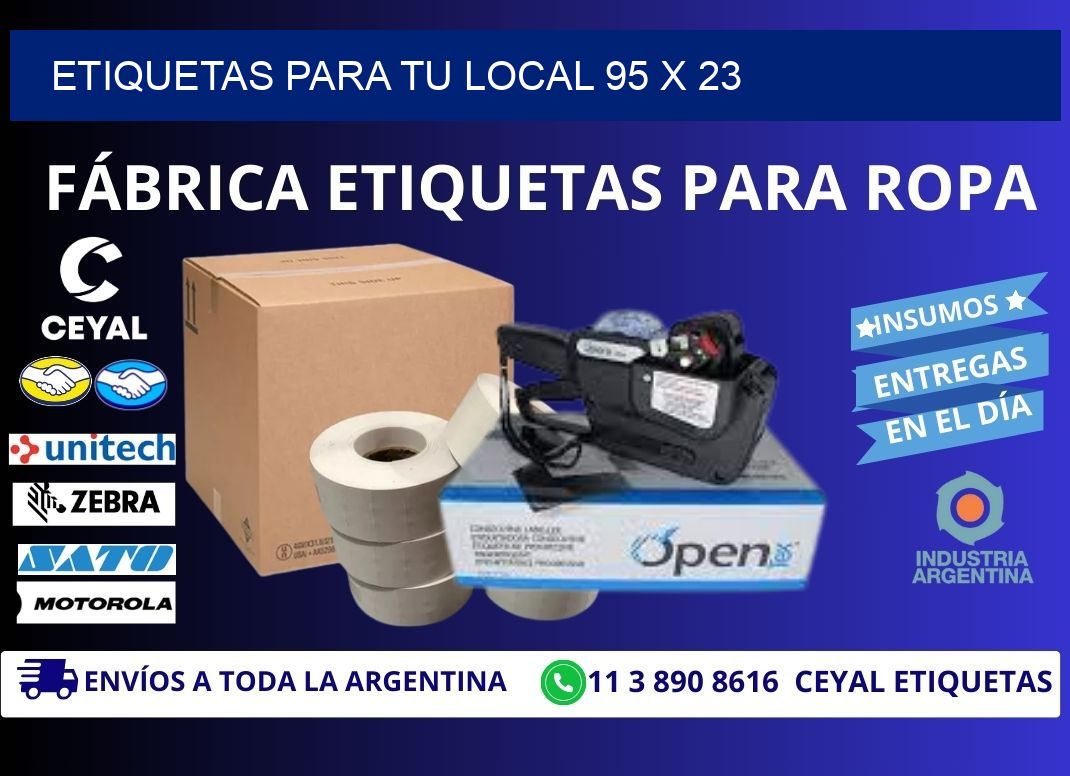 etiquetas para tu local 95 x 23