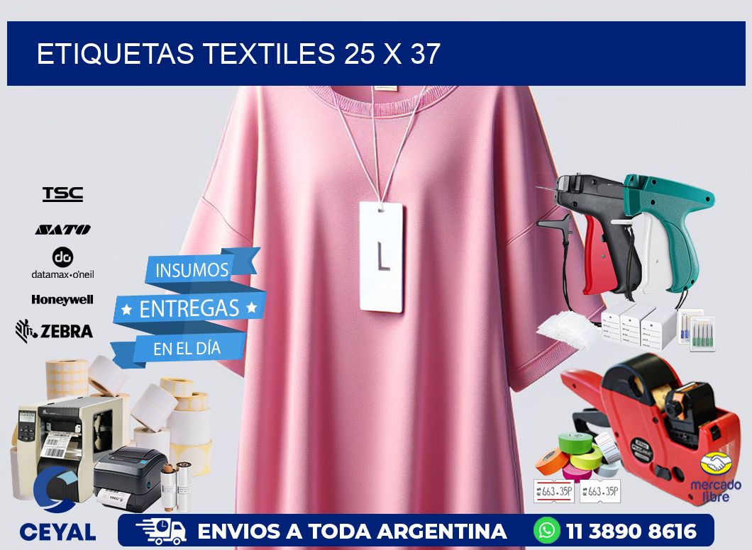etiquetas textiles 25 x 37