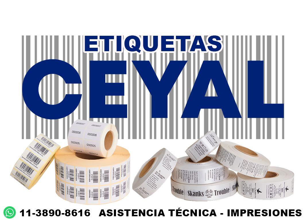 10690 Etiquetas con código de barras EAN